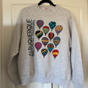 Vintage Hanes Albuquerque Balloon Festival Crewneck Sweater